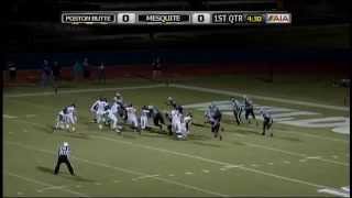 Poston Butte HS 3 Russell Corriveau 4yd run TD [upl. by Amargo]