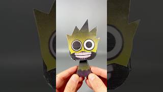 Funny blindbox papercraft blindbox sprunki shortsdiy [upl. by Yelsew231]