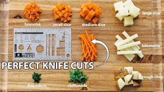 How to Master Basic Knife Skills  Knife Cuts 101 [upl. by Aisor]