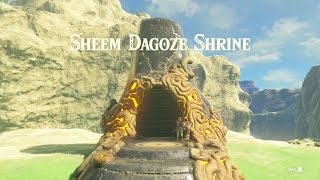 Zelda Breath of the Wild  Sheem Dagoze Shrine  Ridgeland Tower Region [upl. by Farrand17]