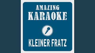 Kleiner Fratz 1988 Edit Karaoke Version Originally Performed By Herman van Veen [upl. by Animlehliw85]