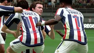 TOP 10 GOALS EREDIVISIE FIFA 22 WILLEM ii GO AHEAD EAGLES Nederlands Commentaar VOETBAL Gameplay e [upl. by Abrams320]