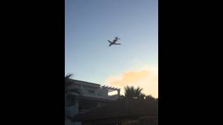 Ushuaia Ibiza airplane landing HQ [upl. by Gaskins]