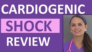 Cardiogenic Shock Nursing Management Pathophysiology Interventions NCLEX Review [upl. by Llerrac]