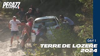 Rallye Terre de Lozère  2024  DAY 1  SHOW [upl. by Yessak413]