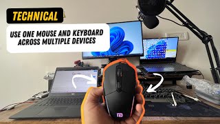 How to use same mouse on multiple Systems or Laptops Simultaneously [upl. by Florri411]