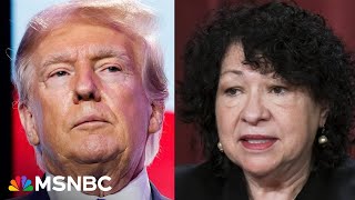 With fear for our democracy I dissent Justice Sotomayor slams majoritys ruling [upl. by Haronid]