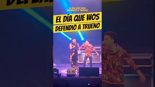 El día que WOS DEFENDIÓ a TRUENO💀🔥 Wos Trueno godlevel Freestyle [upl. by Sheffy]