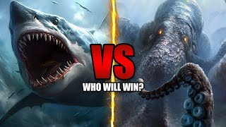 Megalodon vs The Kraken  Who Will Win [upl. by Reggis970]