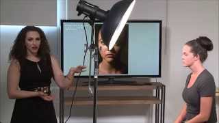 How to Position a Beauty Dish for Portraits [upl. by Bekha]