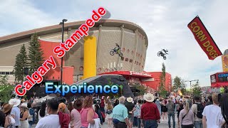 Calgary Stampede Experience Alberta Canada [upl. by Lledal]