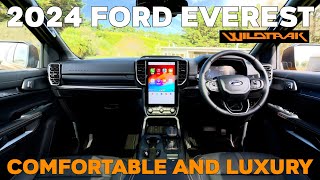 2024 Ford Everest Wildtrak Interior Review [upl. by Rives976]