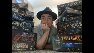 TDG Codys Top Ten Fantasy Flight Games May 2022 [upl. by Rekyr437]