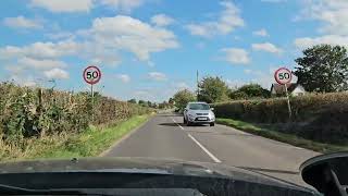 Driving from Withington Hereford to Bromyard [upl. by Anniala674]