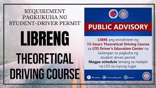 2024  SAAN SAAN PWEDENG MAGPAREGISTER NG LIBRENG THEORETICAL DRIVING COURSE [upl. by Nordin]