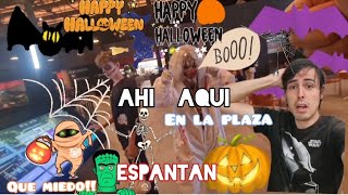 gente disfrazada en halloween🎃👻🎉😱 [upl. by Coad]