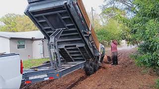 Testing Iron Bull 1000000 Hydraulic Dump Trailer [upl. by Raine]