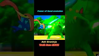 ASH GRENINJA TROLL FACE EDITZ 😈🔥🔥 POWER OF GRENINJA 😈amv anime shorts [upl. by Ahsercul880]