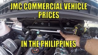 JMC Commercial Vehicle Prices In The Philippines Requested Video [upl. by Anaerb]