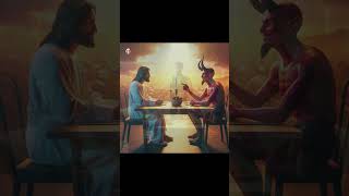 Jesus and devil best frand 💔🤝🤝 trending youtubeshorts viralvideo [upl. by Ainiger]