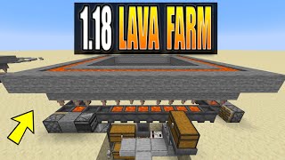 Minecraft Lava Farm using Dripstone  Over 100 Lava Buckets per Hour [upl. by Marlon]