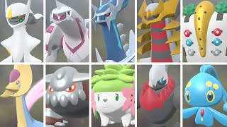 All Legendary Pokemon amp How To Catch Them In Pokemon Legends Arceus [upl. by Enautna557]