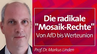 Die radikale quotMosaikRechtequot Von AfD bis Werteunion  Prof Dr Markus Linden 05022024 [upl. by Idorb]