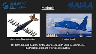 University of West Florida AIAA DesignBuildFly 20232024 Symposium Submission [upl. by Alo495]