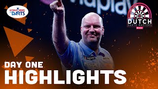 DUTCH DESTRUCTION Day One Highlights  2022 Dutch Darts Masters [upl. by Candace]