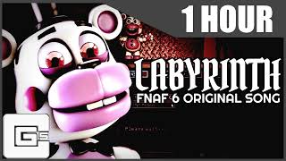 FNAF 6 SONG ▶ quotLabyrinthquot  CG5 1 Hour Version [upl. by Deerdre339]