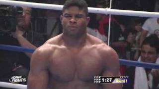 Badr Hari vs Alistair Overeem K1 Semifinals 2009 WGP [upl. by Oirevlis]