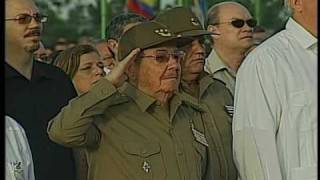 Himno Nacional de Cuba  26 de Julio de 2010  57 Aniv Asalto al Cuartel Moncada [upl. by Solhcin]