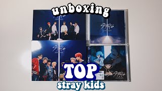 an over the top unboxing of stray kids ❝TOP Japanese ver❞ [upl. by Robinetta]