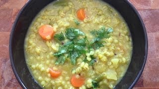 How to make Veg Barley Soup  Vegetable Barley Soup Recipe [upl. by Auqcinahs468]