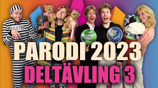 Melodifestivalen 2023 PARODI  Deltävling 3 [upl. by Llenart916]