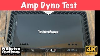 Underrated Rockford Fosgate T15001bdCP Amp Dyno Test [upl. by Tobie]