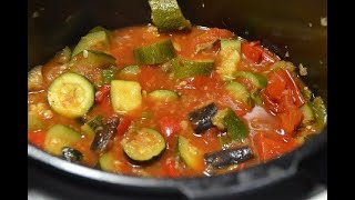 Ratatouille à ma façon recette cookeo [upl. by Flo]