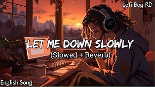 Let Me Down Slowly Lofi Song Alec Benjamin Hollywood Lofi Song  Lofi Boy RD [upl. by Gotcher]