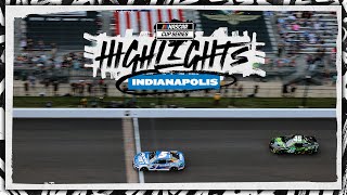 Kyle Larson wins the Brickyard 400 in NASCAR Overtime [upl. by Wirth]