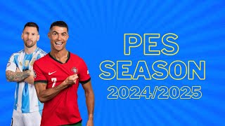 REVIEW E FOOTBALL PES SEASON 2024  2025 PS2 AETHERSX2 PCSX2 [upl. by Eeuqram]