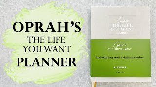 OPRAHS PLANNER The Life You Want [upl. by Ecal]