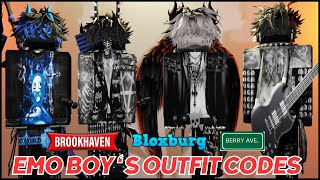 New Boy Outfits Code For Brookhaven And Berry Avenue  Roblox Brookhaven Boys Outfit Codes [upl. by Ardnuahs575]