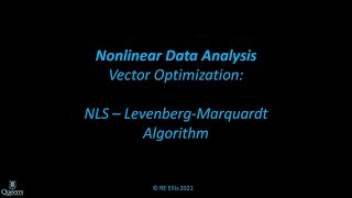 NonlinearData10cNLS LevenbergMarquardt [upl. by Alidia]