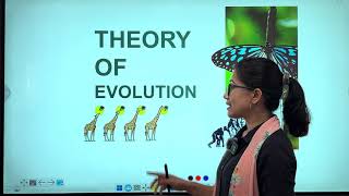 THEORY OF EVOLUTION LAMARCK amp CHARLES DARWIN [upl. by Ueihtam]