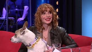 2 Vica Kerekes a pes Gump resp fenka Jenny  Show Jana Krause 27 3 2024 [upl. by Irrep]