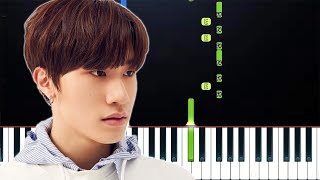 BANG YE DAM of TREASURE  왜요 WAYO Piano Tutorial [upl. by Htaeh]