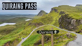 QUIRAING PASS DRIVE  Isle Of Skye 🏴󠁧󠁢󠁳󠁣󠁴󠁿 GoPro View [upl. by Norrahs850]