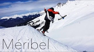 RIDING on DC AREA 43 MERIBEL 2015 [upl. by Oremodlab]