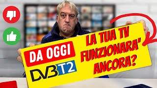 DVBT2 è ATTIVO da OGGI Sono SCOMPARSI CANALI alla TUA TV Ti SPIEGO TUTTO e come RISOLVERE [upl. by Gildus]