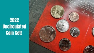 2022 Uncirculated Coin Set Unboxing [upl. by Lenora164]